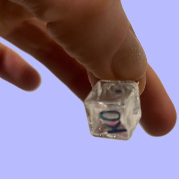 Personalized Cube Necklace - Picture 3 of 7